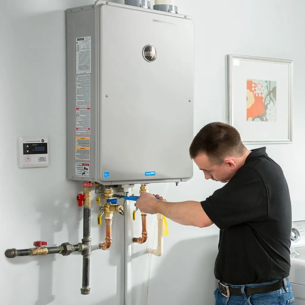 tankless water heater repair in Farmland, IN